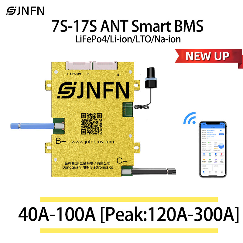 ANT BMS 7S 8S 16S 17S 40A 60A - Power Banks recension och pris