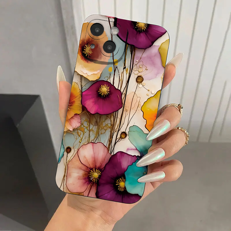 Vintage Floral Pattern Soft TP - Heat Dissipation Mesh Breathable Case recension och pris