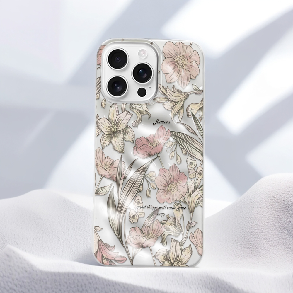 Vintage Floral Pattern Elegant - Heat Dissipation Mesh Breathable Case recension och pris