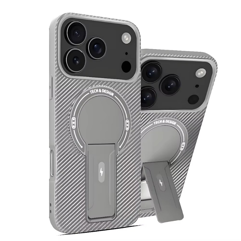 Luxury Invisible Stand Magneti - Matte Hard Pc Back Case recension och pris