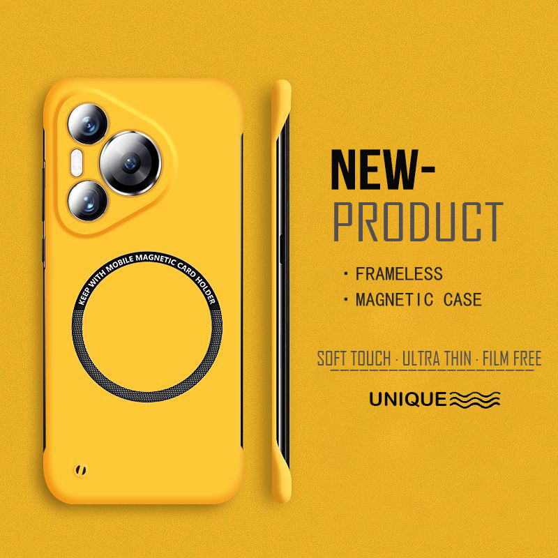 Ultra Thin Hard PC Magnetic Fr - Ultra Thin Frameless Phone Cover recension och pris