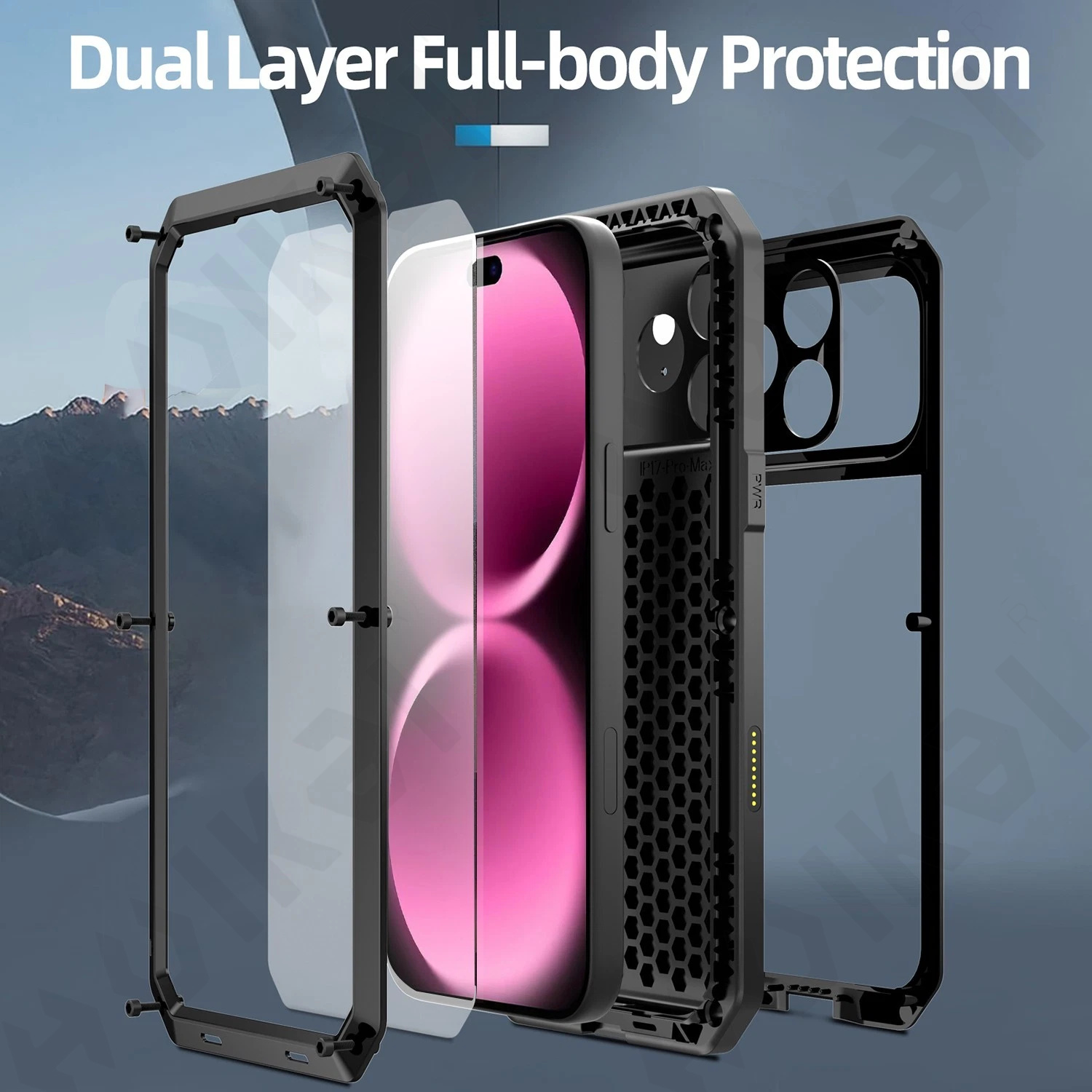 Case For iPhone 18 17 16 15 14 - Heavy Duty 360 Full Body Protective Case recension och pris