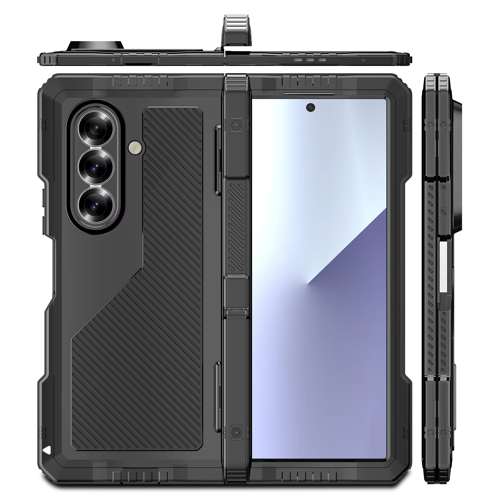 For Saumsung Z Fold 7 6 5 4 Mi - Heavy Duty 360 Full Body Protective Case recension och pris