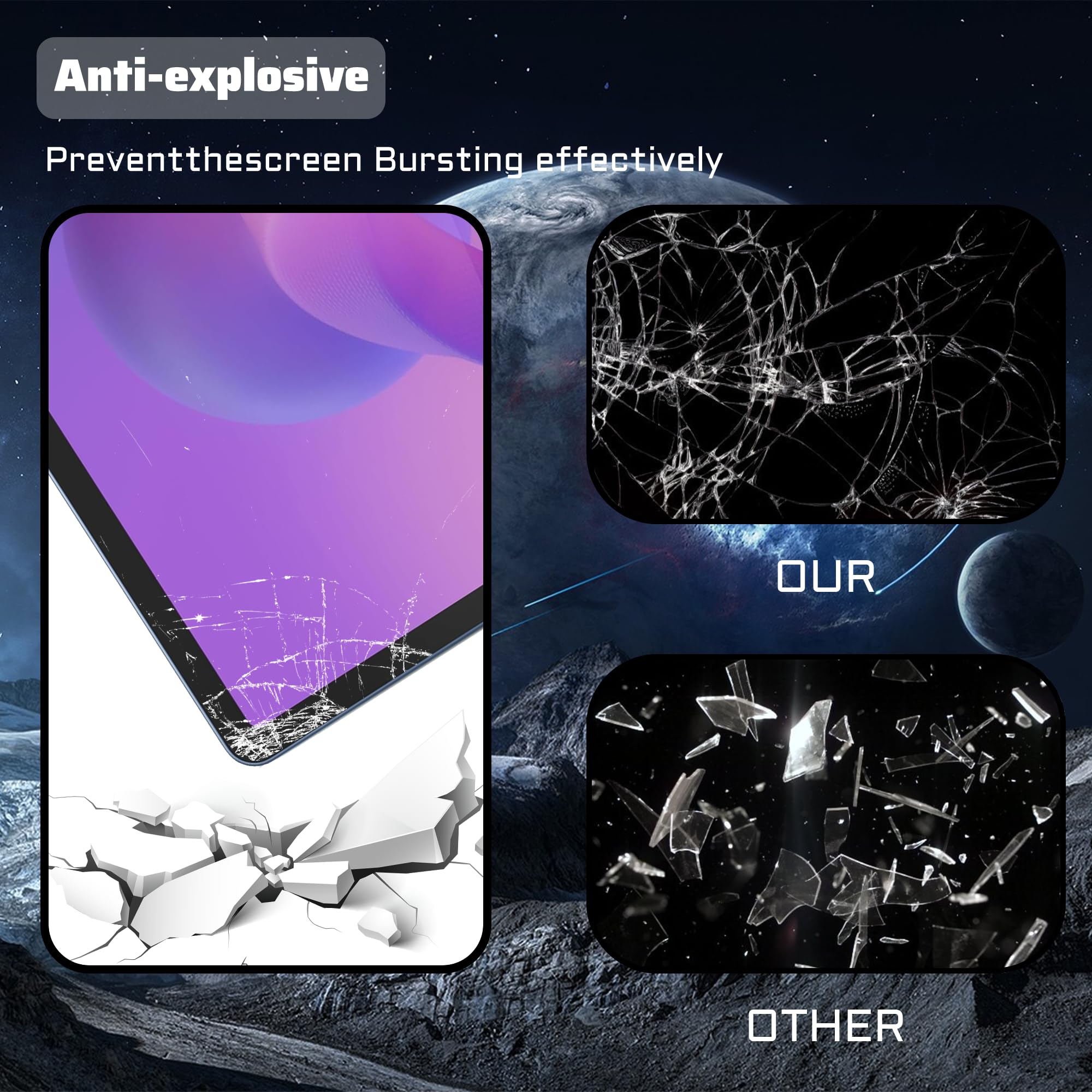 Tablet Tempered Glass For Leno - Matte Anti Glare Screen Protector recension och pris