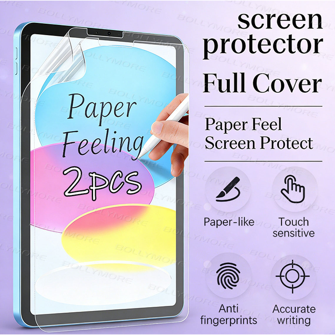 2 Pieces, Flat Protective Film - Matte Anti Glare Screen Protector recension och pris