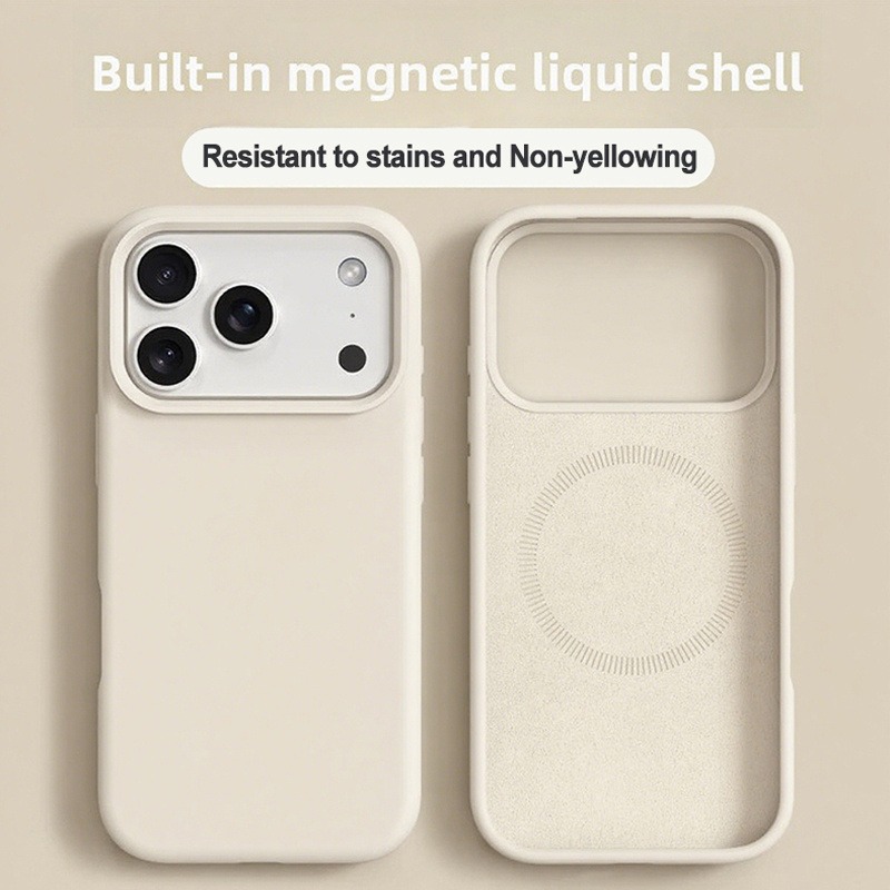 Original Liquid Silicone Magn - Liquid Silicone Magnetic Phone Case recension och pris