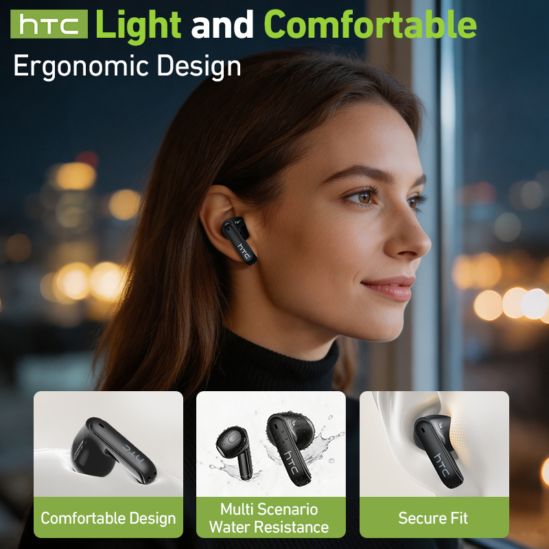 HTC Gaming Bluetooth Headphone - Earphones recension och pris